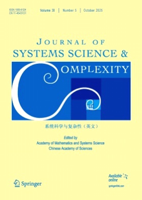 Journal of Systems Science & Complexity杂志